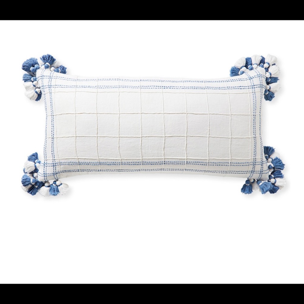 Serena & Lily Tarifa Pillow Cover NWT